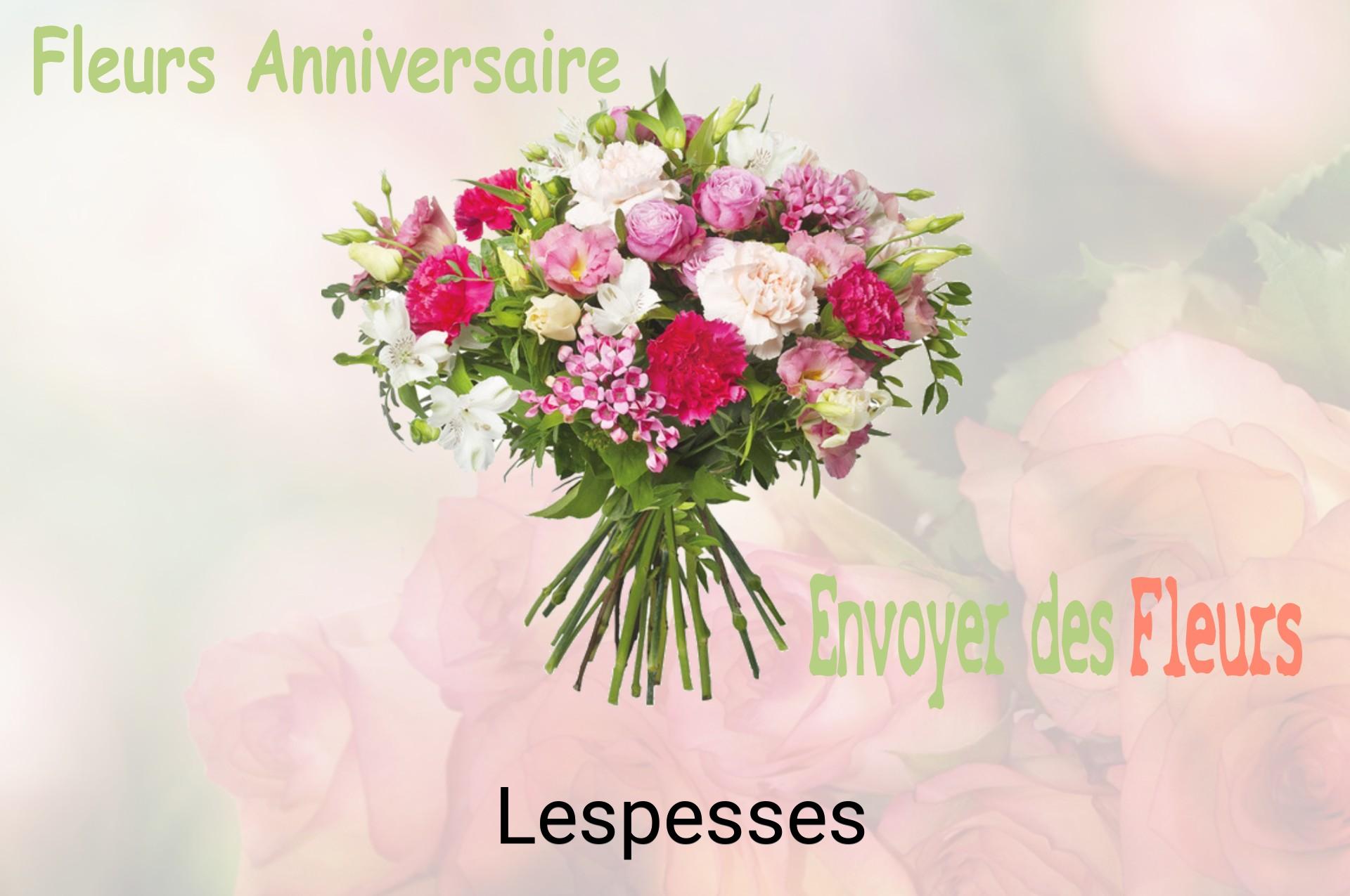 Bouquet de fleurs d’anniversaire livré à Lespesses