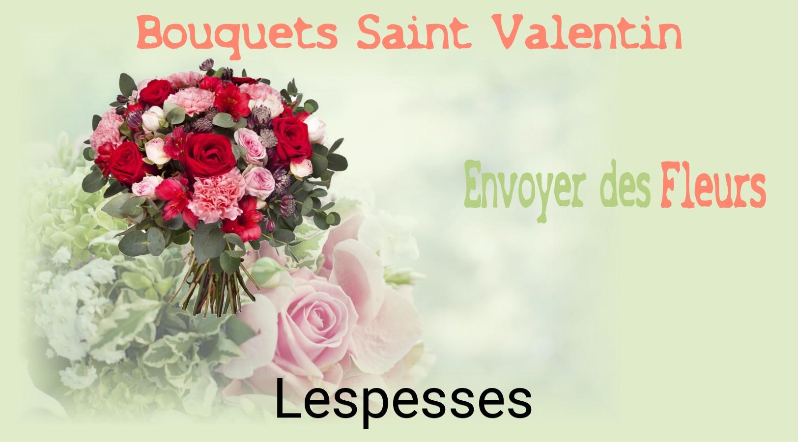 Roses de Saint-Valentin livrées à Lespesses